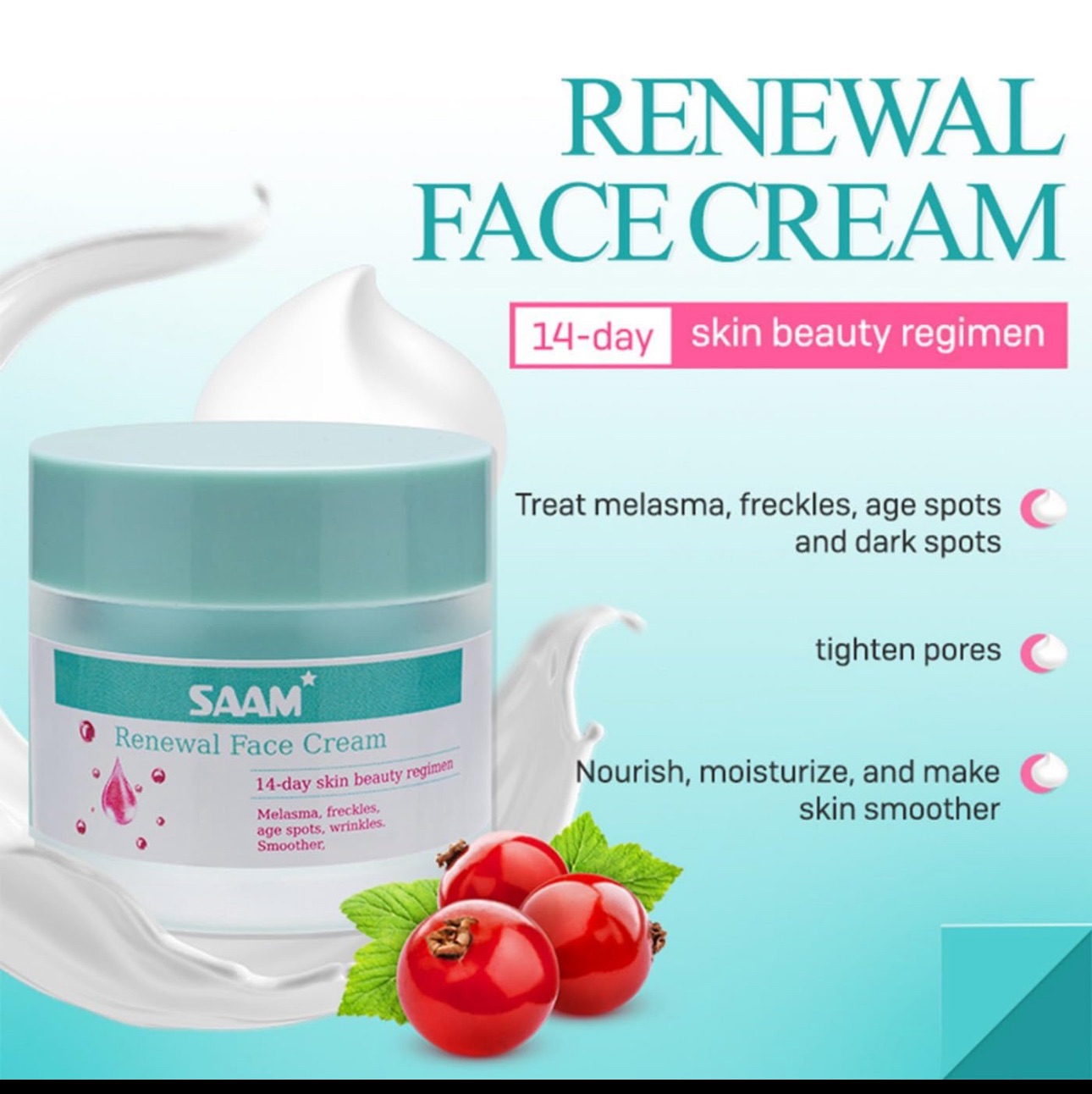 Renewal Face Cream, 14-day beauty regimen