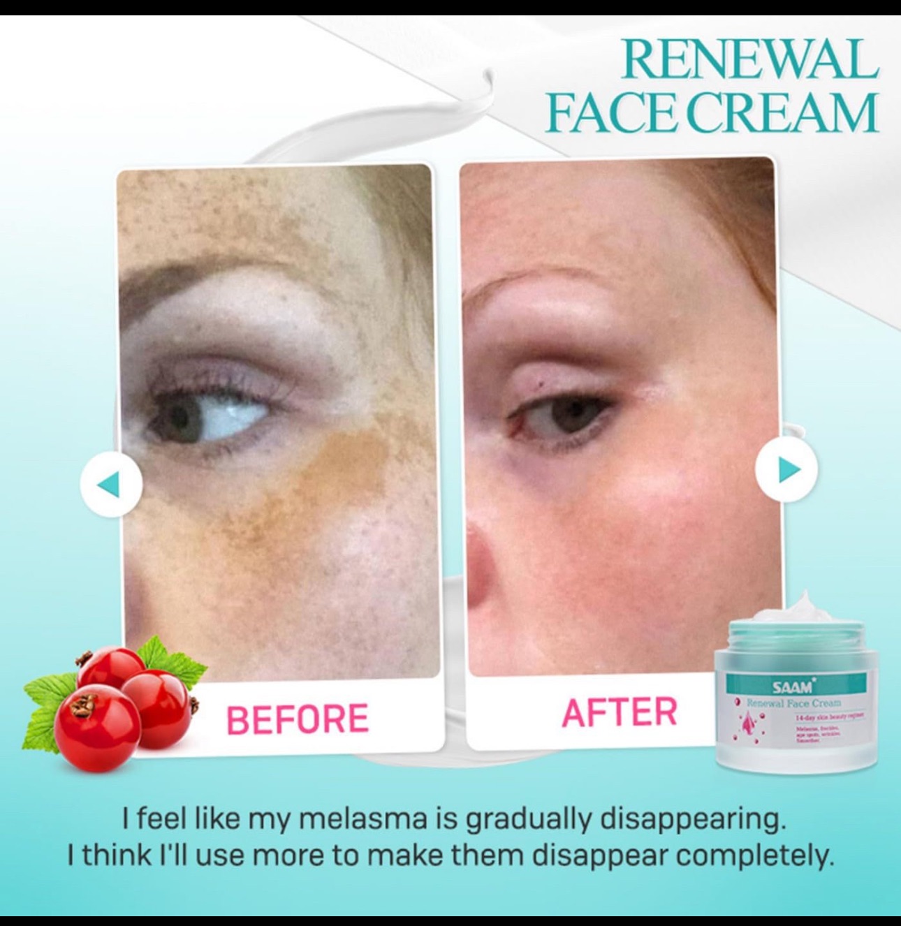 Renewal Face Cream, 14-day beauty regimen