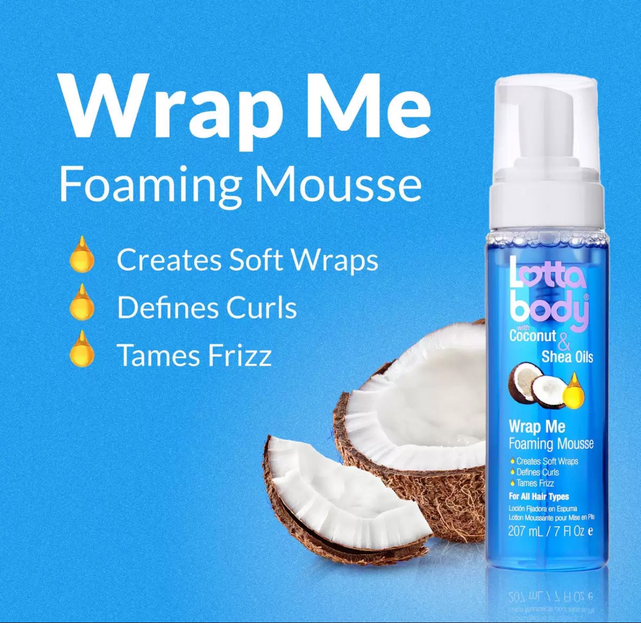 Lotta Body Wrap Me foaming mousse - 207ml