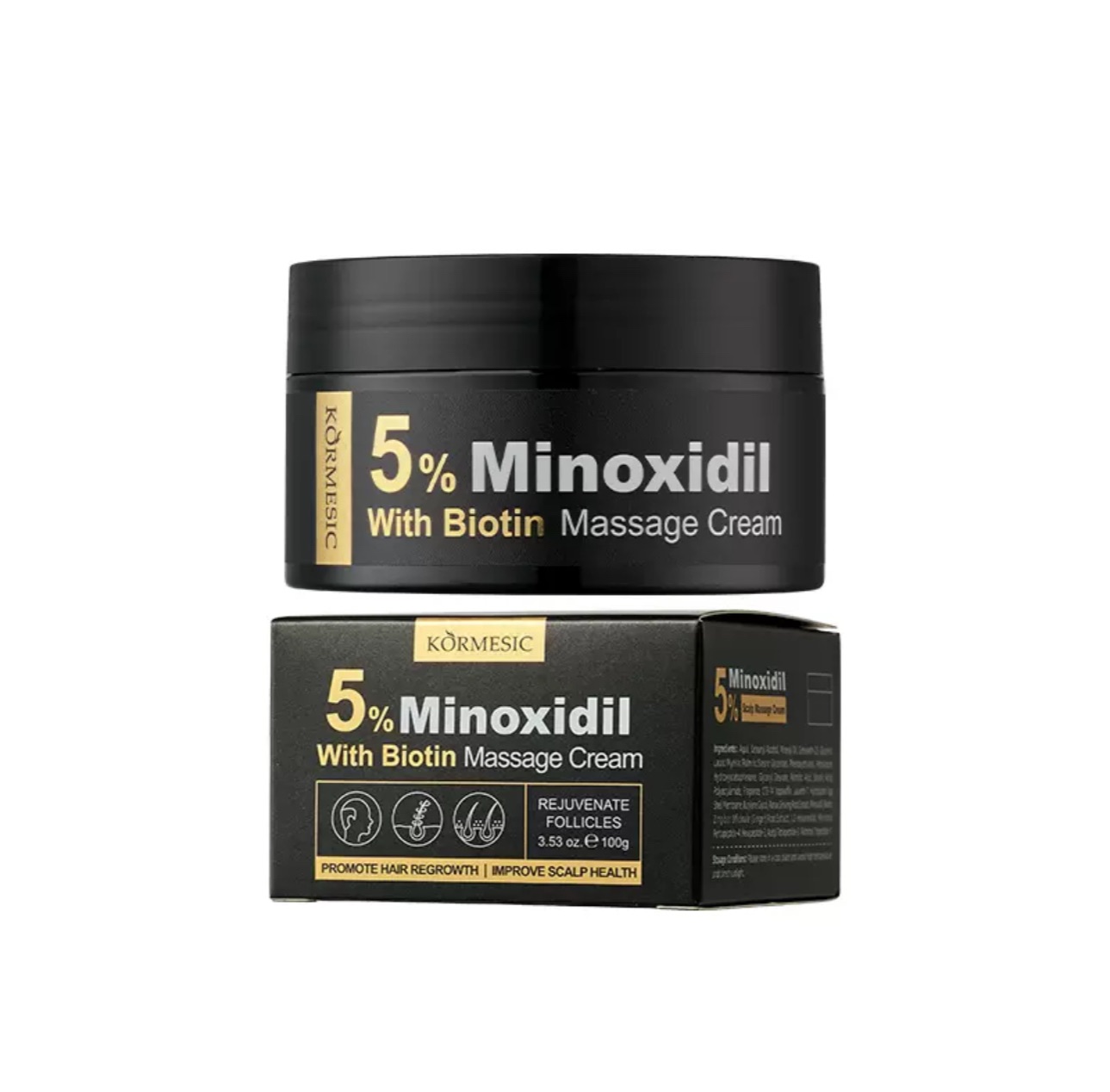 Kormesic 5% Minoxidil with Biotin Conditioner 260ml
