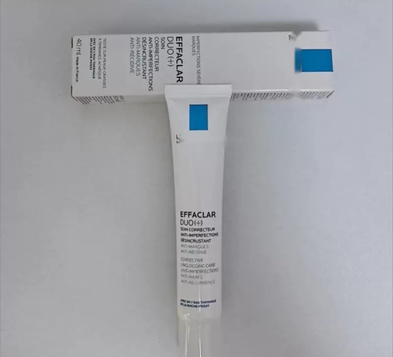 La roch Posay Effaclar Duo (+) anti acne, acne prone skin, eczema skin