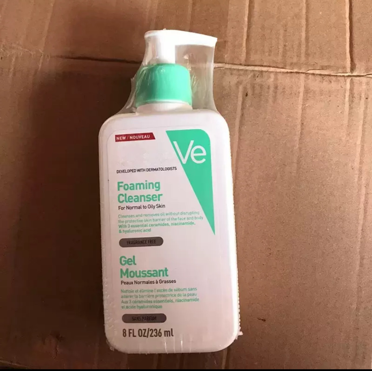CeraV Foaming Cleanser For normal to Oily Skin, anti acne, acne prone skin, eczema skin
