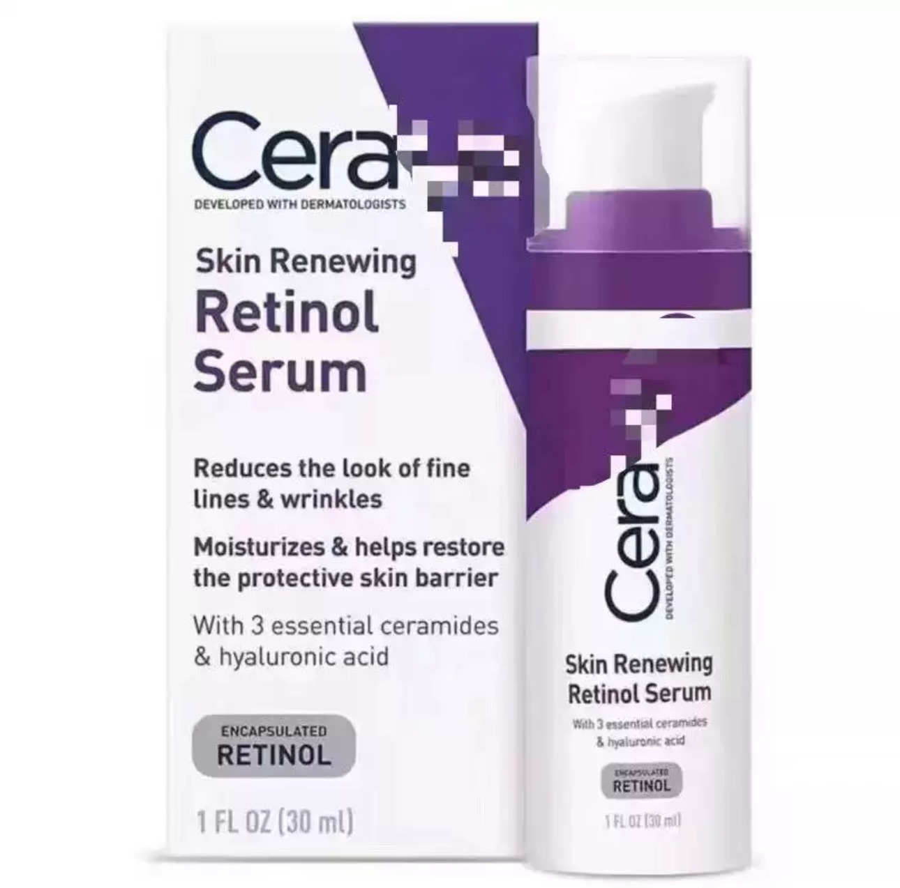 CERAV Renewing Retinol serum, anti acne, acne prone skin, eczema skin 30ml