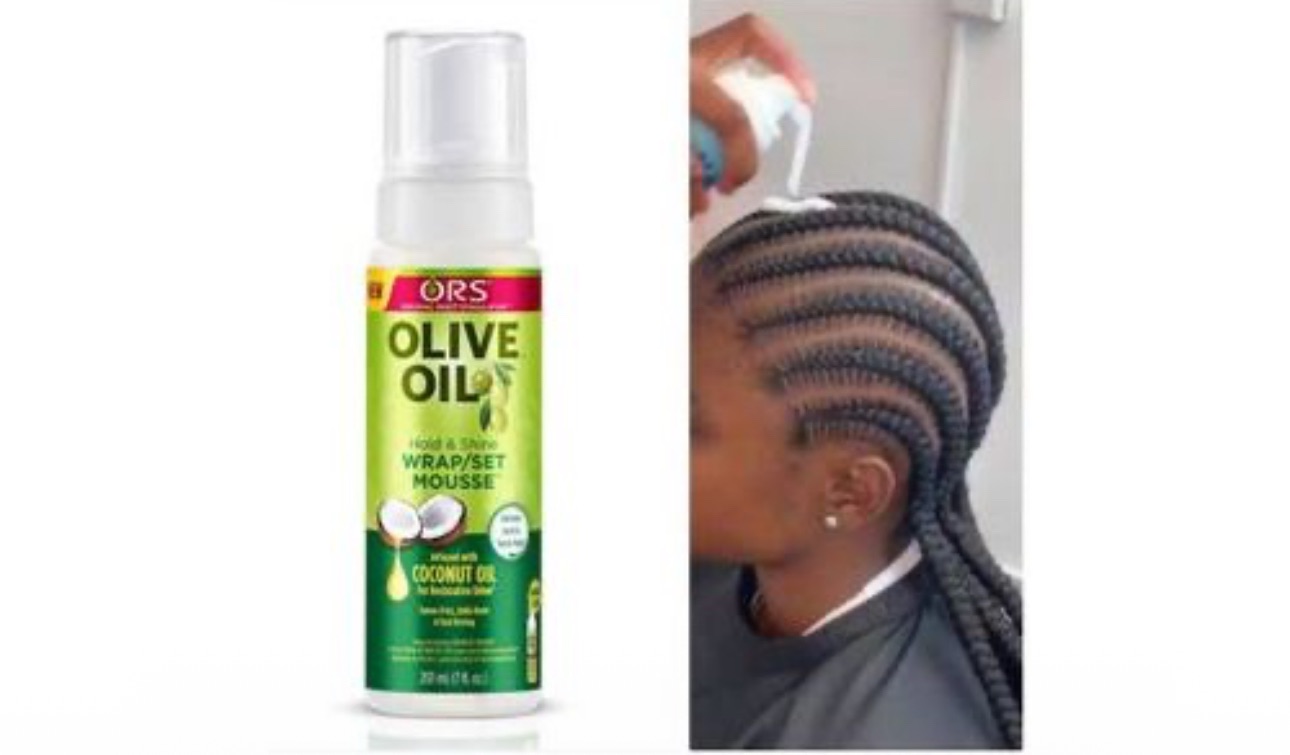 (Infused with Coconut Oil) ORS Olive Oil Wrap Set Mousse 207ML is a versatile styling product designed to enhance and define natural hair