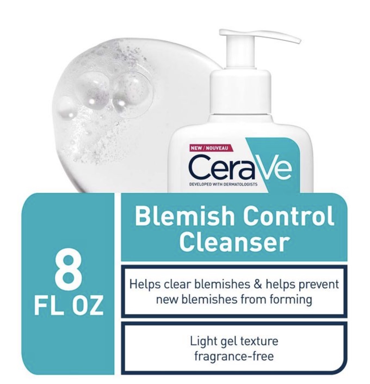 CeraV Blemish Control Cleanser - 236ml