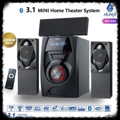 Nunix NU-A22 3.1 Woofer/mini Home Theatre Speaker System