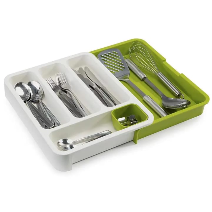 NEW IN🎇Kitchen expandable Drawer organiser.Made of durable material,environmentally friendly and wear resistance.Easy to clean and dry.Bottom anti-slip design,stable,ensure that items stay in place.