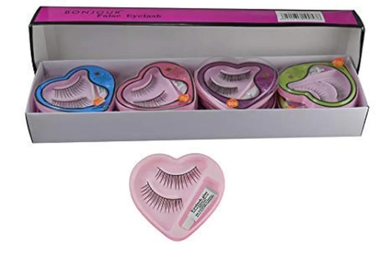 A pair of 3D False Eyelashe with Mini Lash Glue – Reusable, Lightweight Mink-Like Lashe for Natural Volume – Easy Application Kit for Beginners & Pros – Glamour Nest