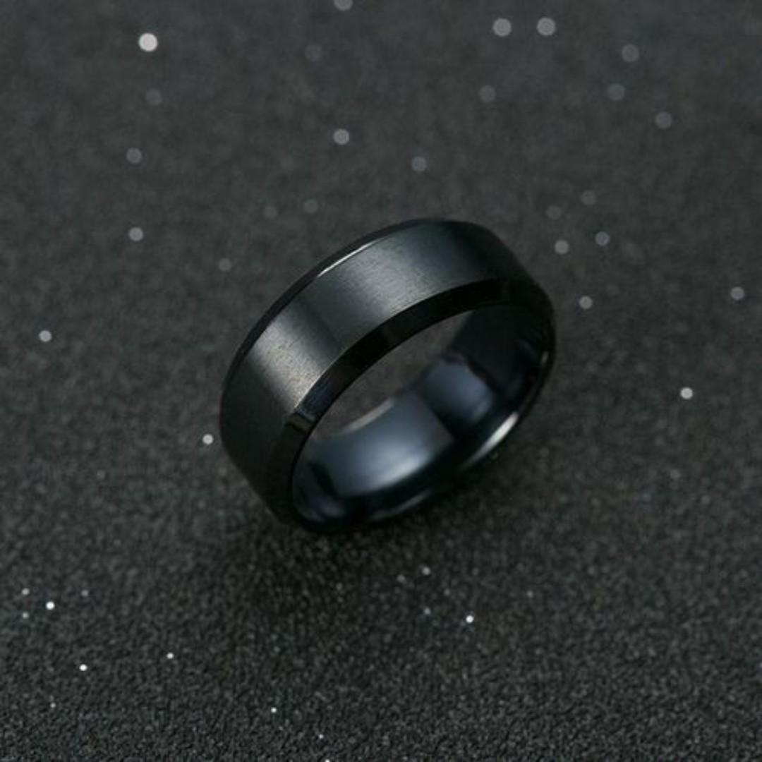 Men’s Tungsten Carbide Ring – Durable Polished Band in Black, Gold & Silver – Scratch-Resistant, Stylish Wedding or Fashion Ring – Glamour Nest