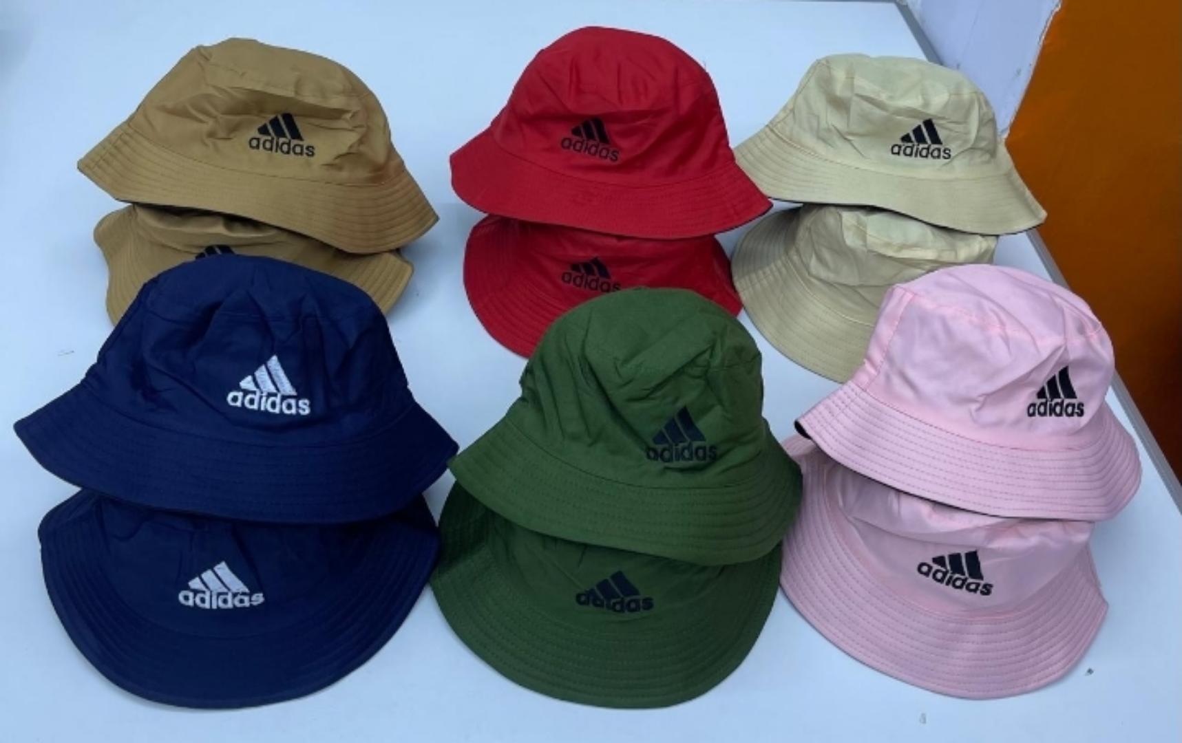 Reversible Adidas Bucket Hat – Black Interior with Colorful Outer Side – 2-in-1 Streetwear Cap for Men & Women – Glamour Nest
