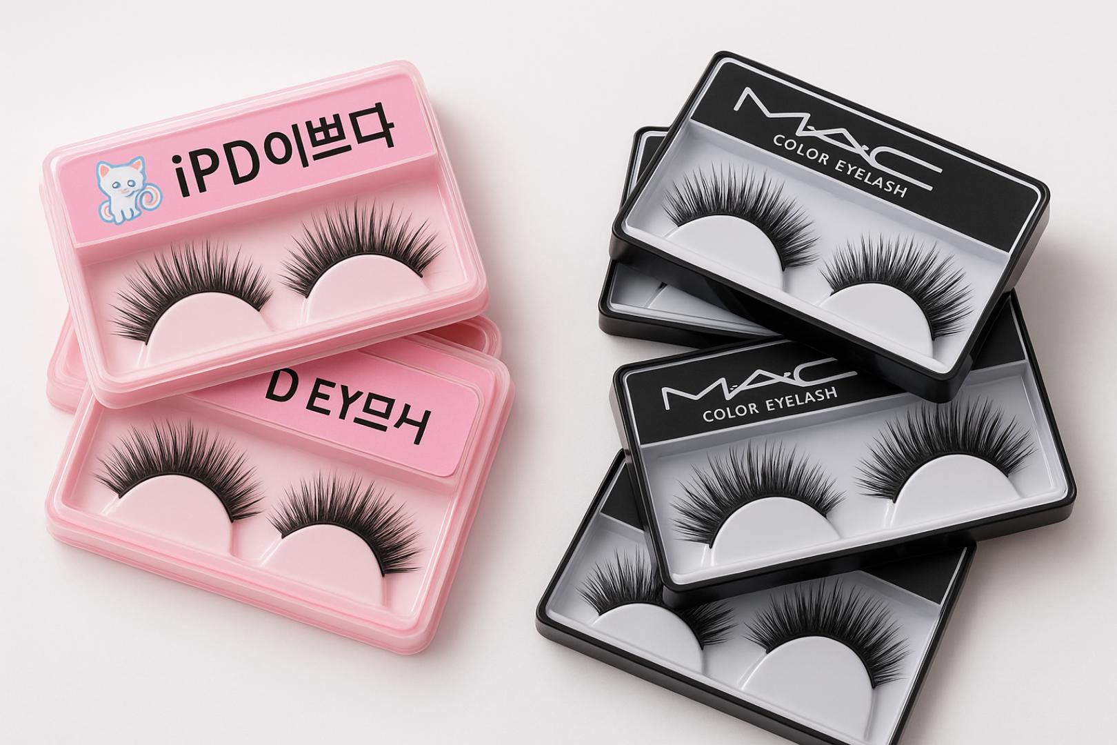 [LIMITED OFFER] 5 Assorted Pairs Premium False Eyelash Set - 3 MAC Color & 2 iPD Natural Volume Lashes - Glamour Nest