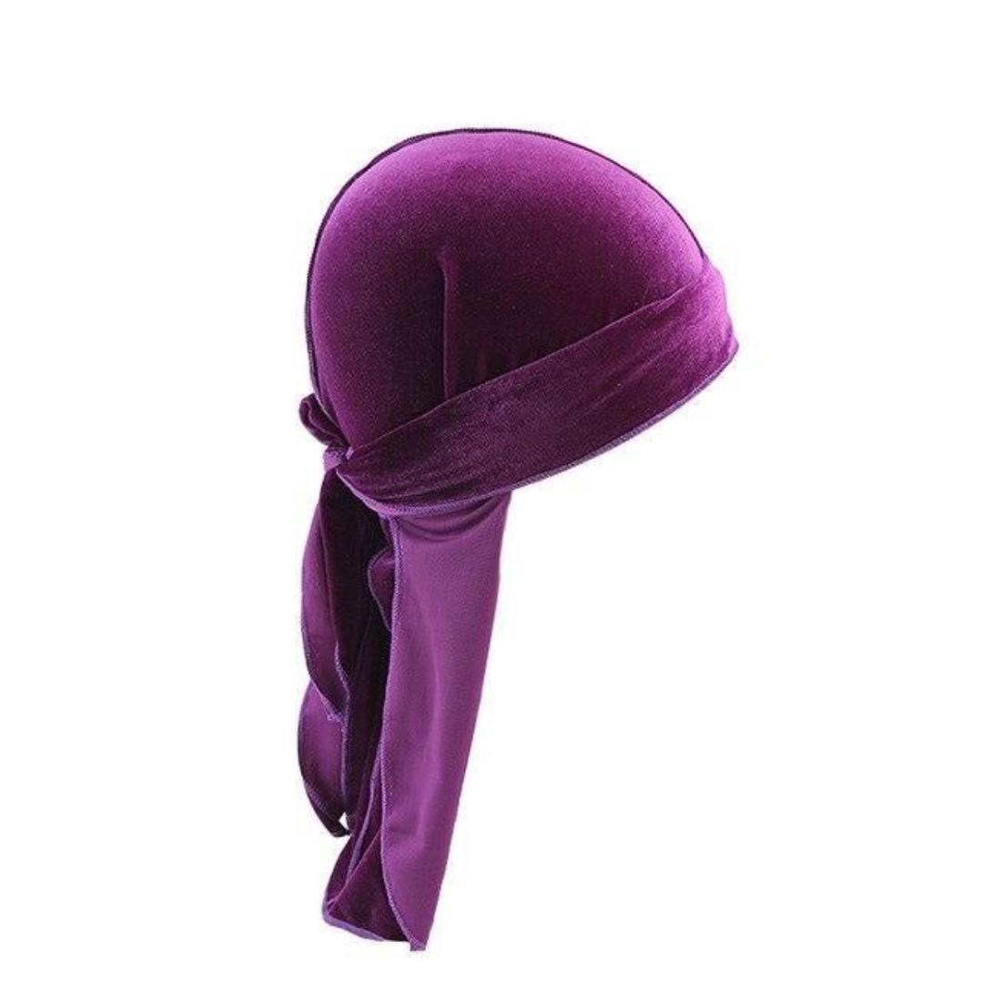 Premium Velvet Durag – Smooth, Stretchy & Stylish Headwrap for Men & Women - Glamour Nest