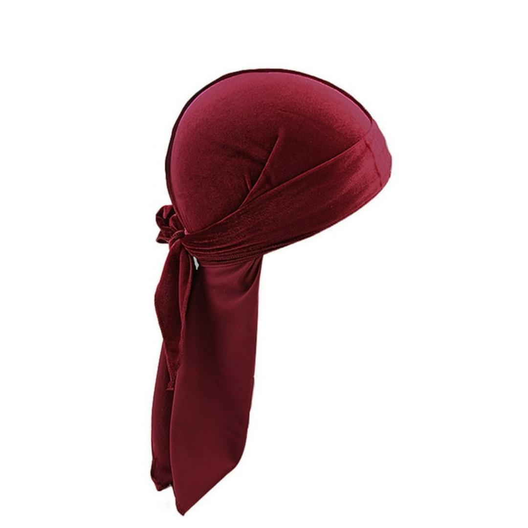 Premium Velvet Durag – Smooth, Stretchy & Stylish Headwrap for Men & Women - Glamour Nest