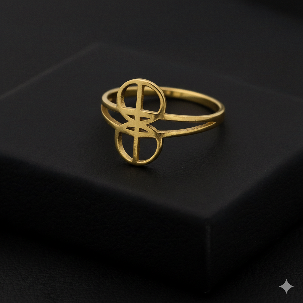 Elegant Golden Rings for Women – Classic Adjustable Fashion Jewelry Set for Daily & Party Wear – Glamour Nest