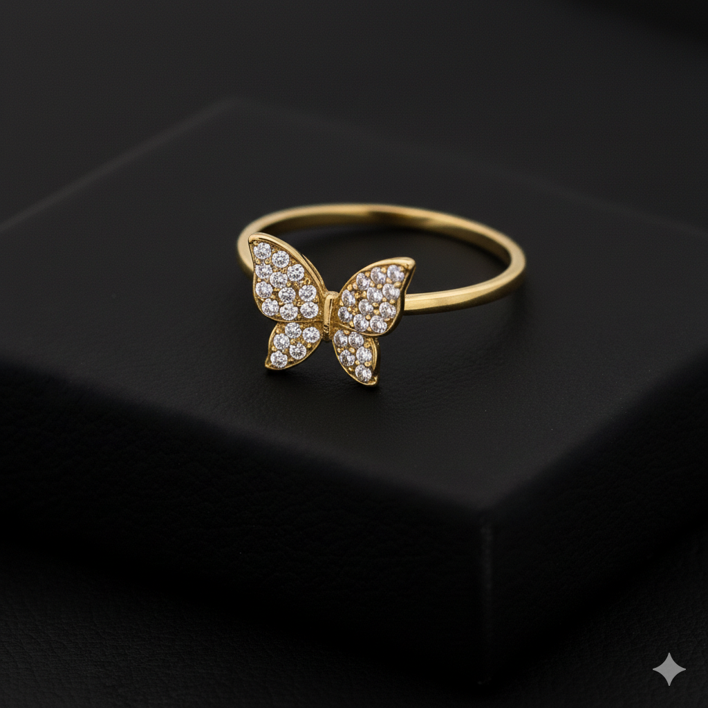 Elegant Golden Rings for Women – Classic Adjustable Fashion Jewelry Set for Daily & Party Wear – Glamour Nest