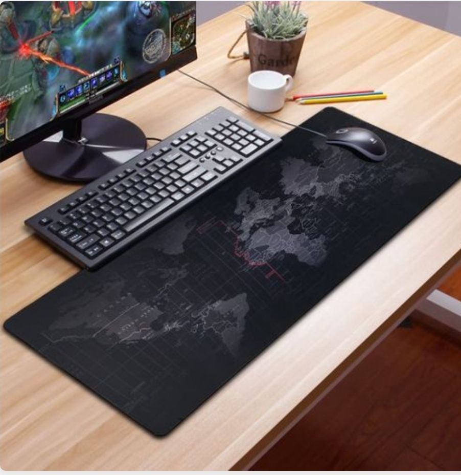 Mouse Pad 80 * 30 CM Keyboard Mat Gaming Mouse Pad Thick Large Extended Keyboard Mat.