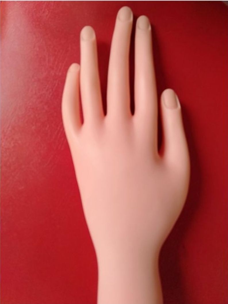 Hand Training Dummy Cosmetology Nail Practice Mannequin Hand Doll Bracelets/rings/jewelry Display Stand