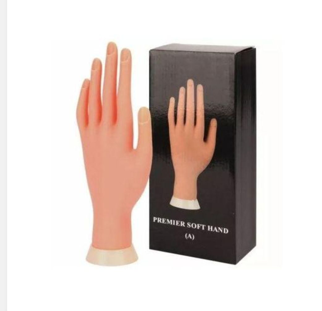 Hand Training Dummy Cosmetology Nail Practice Mannequin Hand Doll Bracelets/rings/jewelry Display Stand