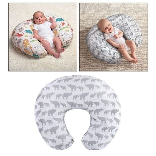 Nursing Pillow Cover, Neutral Breastfeeding Pillow Slipcover for Baby Boys & Girls, Ultra Soft Comfortable Newborn Nursing Pillow Case, Breathable & Washable
