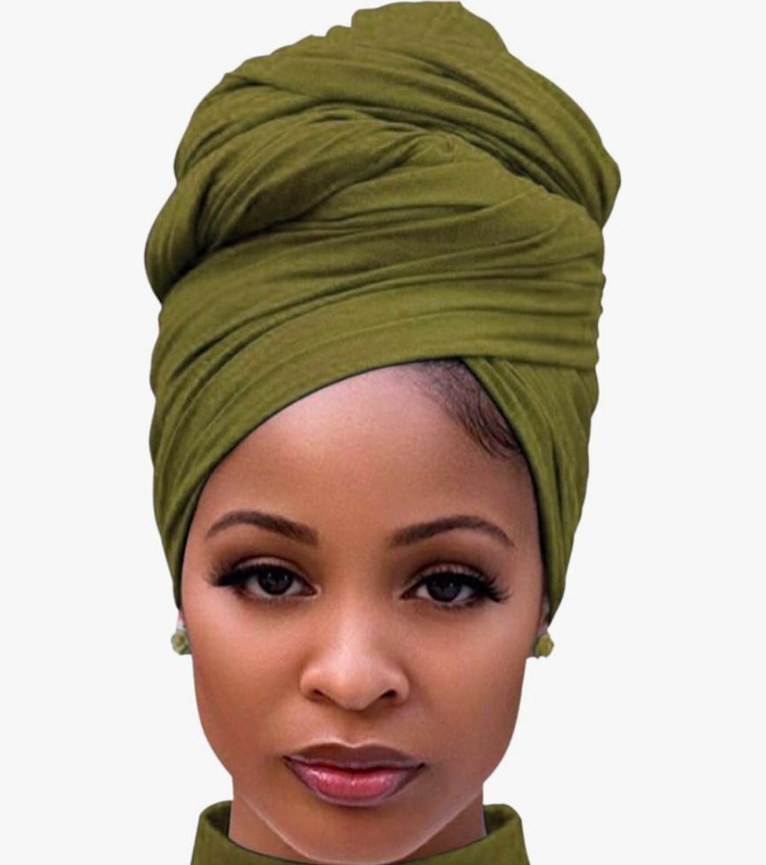 Head Wraps for Black Women Stretch Head Scarf Long African Hair Wraps Turban Headwraps Jersey Headbands