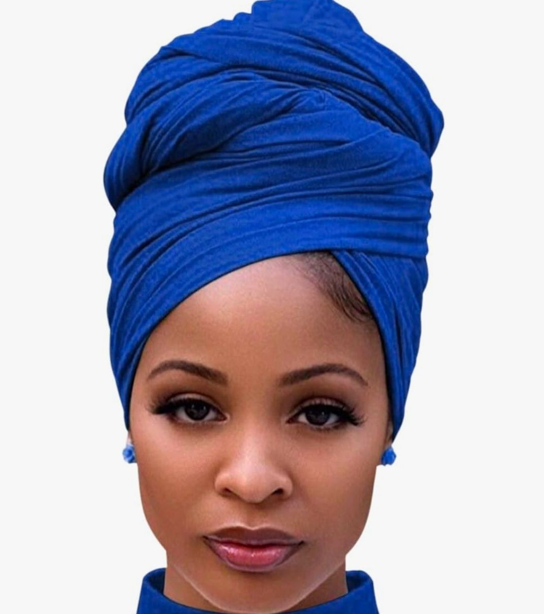 Head Wraps for Black Women Stretch Head Scarf Long African Hair Wraps Turban Headwraps Jersey Headbands