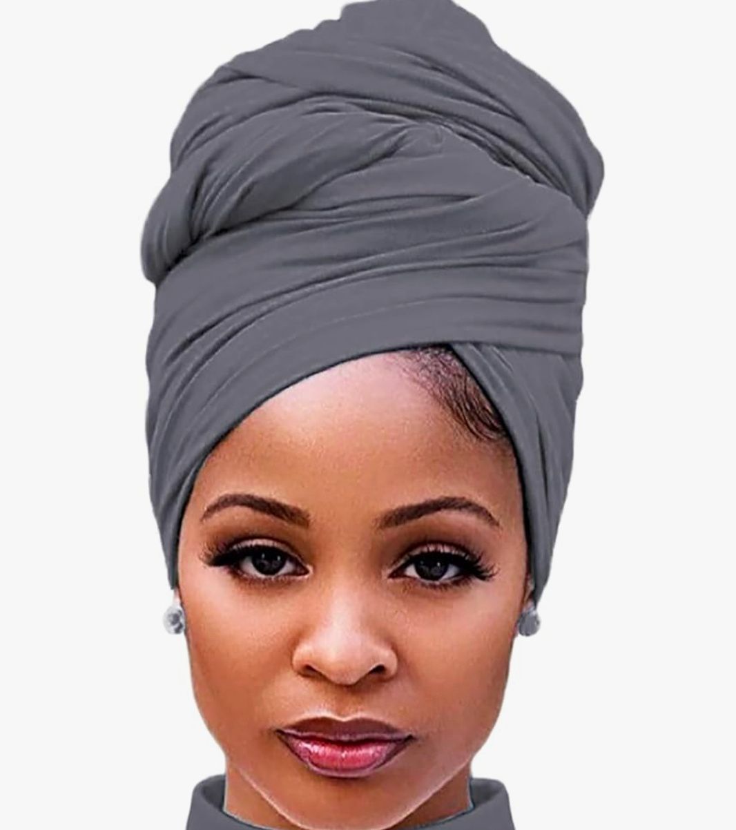Head Wraps for Black Women Stretch Head Scarf Long African Hair Wraps Turban Headwraps Jersey Headbands