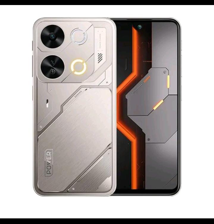 ITEL P65 8GB RAM (4+4 ) + 128GB Storage 6.7" inches 120HZ 50MP + 8MP camera 5000mAh + 2400mAh charging case Android 14 unisoc T615 Smartphones