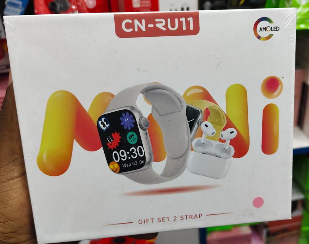 CN - RU11 Smartwatch with 2Straps gift