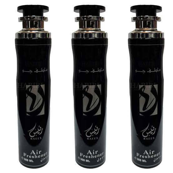 Rave Now Air Freshener 300ml – a vibrant, long-lasting spray with a dynamic blend of fruity, floral, and woody notes, perfect for refreshing any space with a luxurious, sophisticated scent.