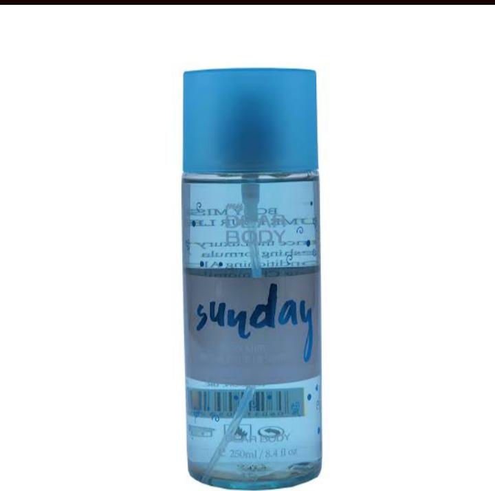 My Dear Body Sunday 250ml Unisex Body Fragnant Refreshment & Long-Lasting Scent for All Day Freshness Body Splash