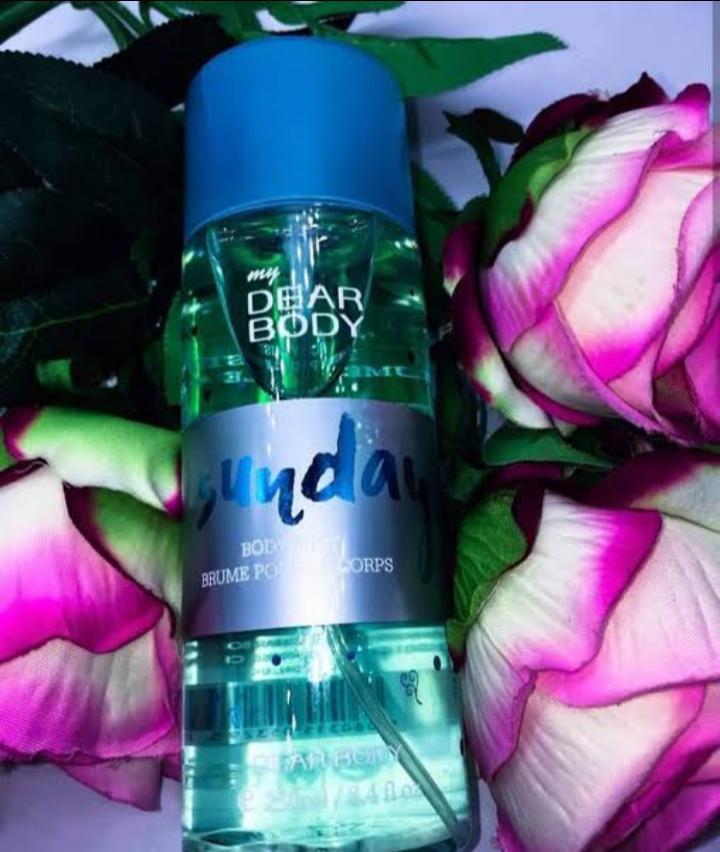 My Dear Body Sunday 250ml Unisex Body Fragnant Refreshment & Long-Lasting Scent for All Day Freshness Body Splash