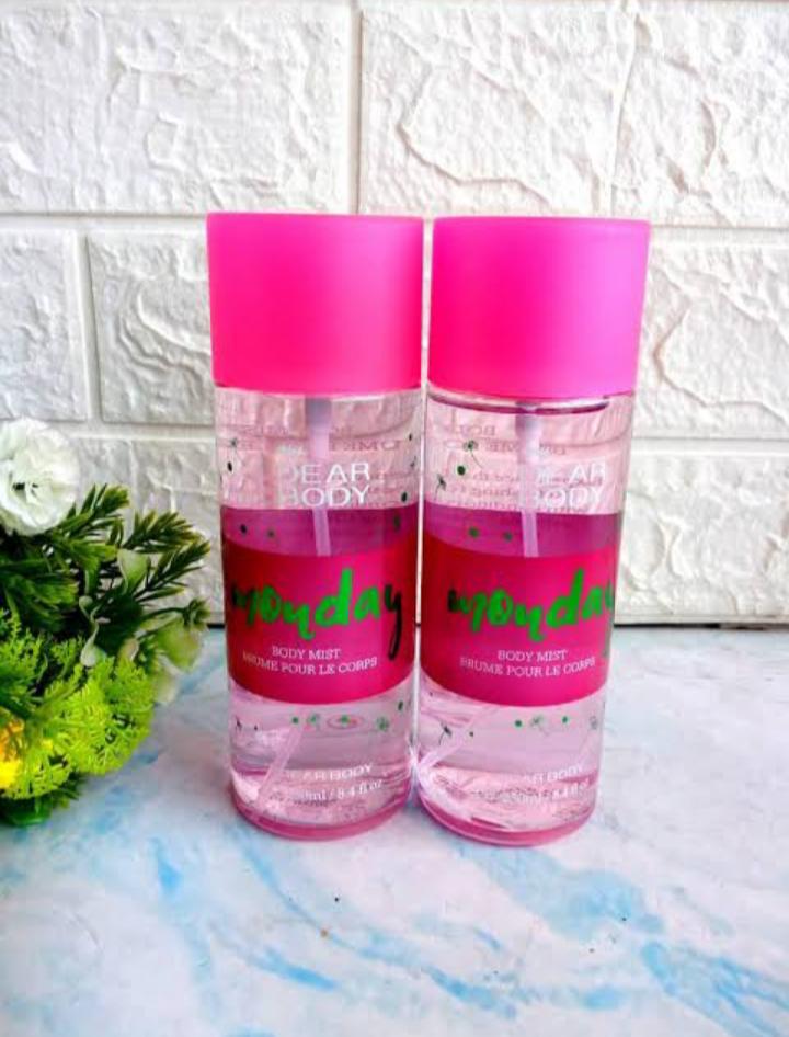My Dear Body Monday 250ml Unisex Body Fragrance Mist - Refreshing & Long-Lasting Scent for All Day Freshness Body Splash