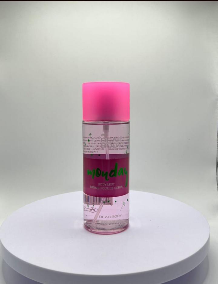 My Dear Body Monday 250ml Unisex Body Fragrance Mist - Refreshing & Long-Lasting Scent for All Day Freshness Body Splash