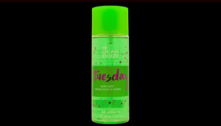 My Dear Body Tuesday 250ml Unisex Body Fragrance Mist - Refreshing & Long-Lasting Scent for All Day Freshness Body Splash