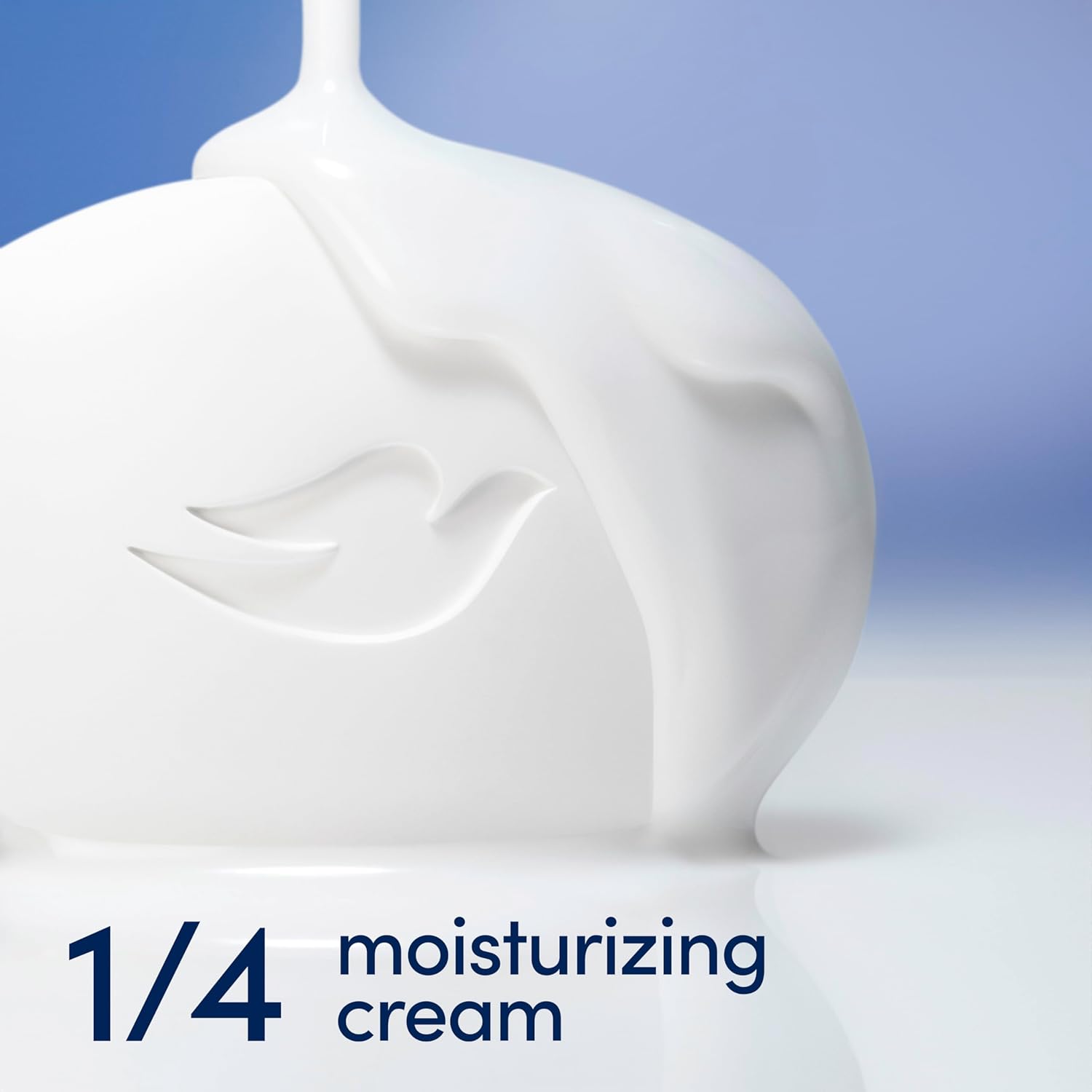 Dove Original Beauty Cream Cleansing Bar Soap -135g Deep Moisture for Soft Skin Dove Bar Soap for Soft, Smooth Skin, with 1/4 Moisturizing Cream