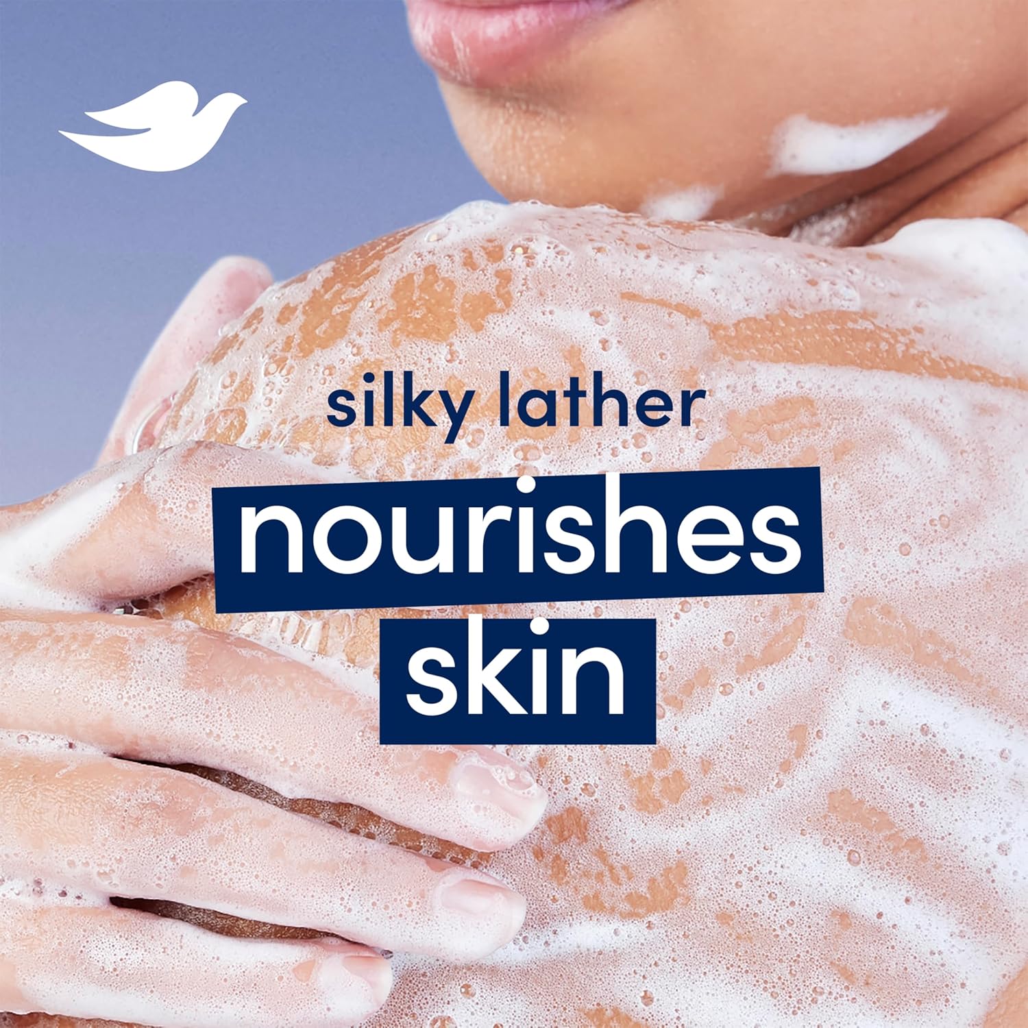 Dove Original Beauty Cream Cleansing Bar Soap -135g Deep Moisture for Soft Skin Dove Bar Soap for Soft, Smooth Skin, with 1/4 Moisturizing Cream