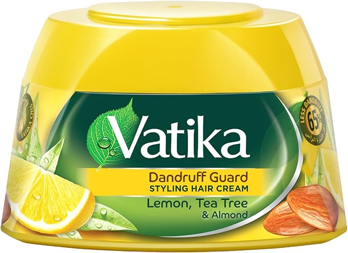 Vatika Naturals Anti-Dandruff Styling Hair Cream  | Natural Vatika Dandruff Guard Styling Hair Cream