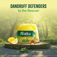 Vatika Naturals Anti-Dandruff Styling Hair Cream  | Natural Vatika Dandruff Guard Styling Hair Cream