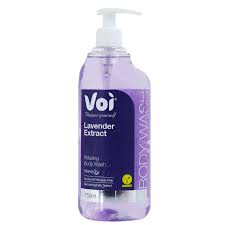 Voi Natural Body Wash Set – Enriched with Lavender Extract, Virgin Oil, Shea Butter & Jasmine, Rose , Goat Milk & Dead Sea Minerals | Moisturizing & Refreshing Shower Gel for Soft, Glowing Skin