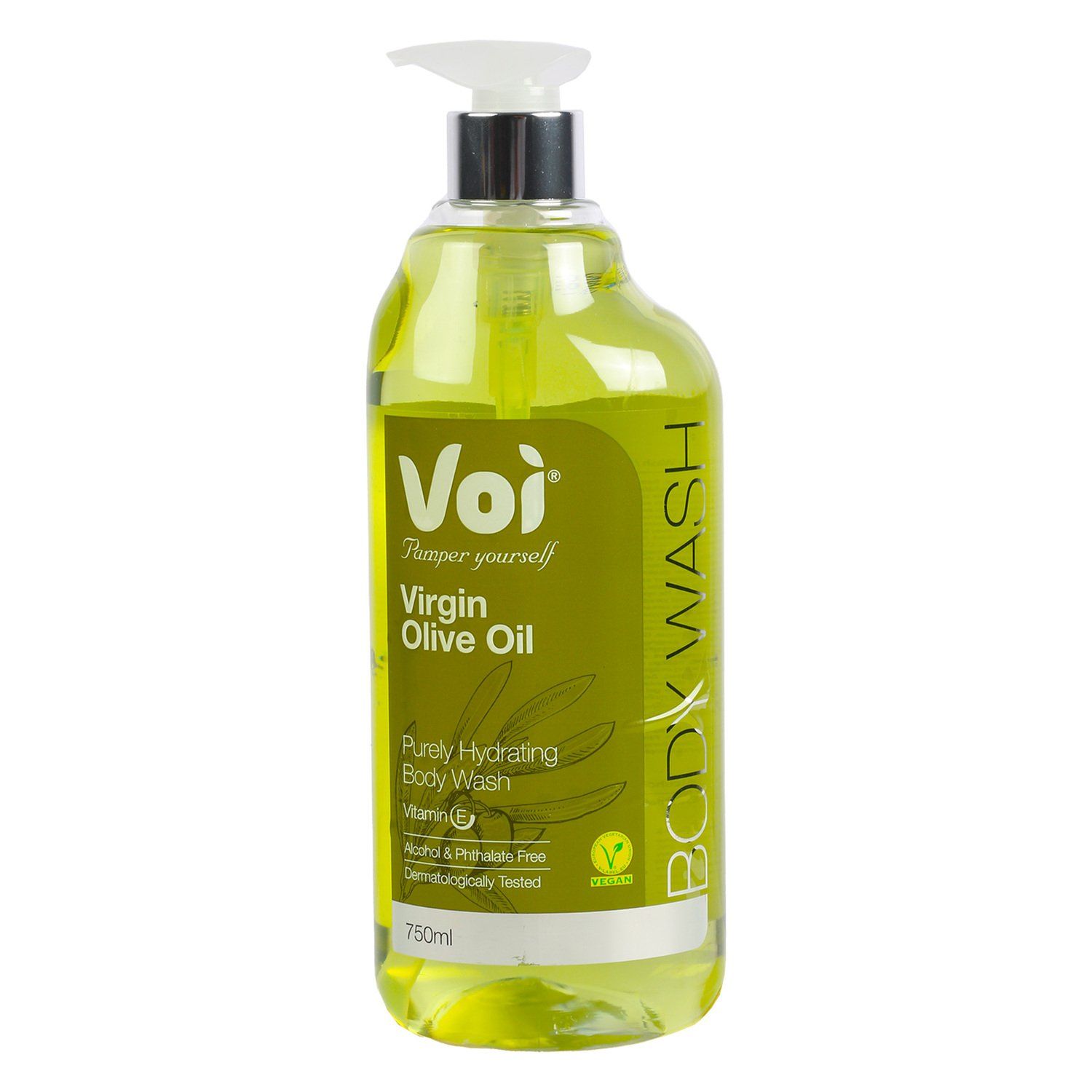 Voi Natural Body Wash Set – Enriched with Lavender Extract, Virgin Oil, Shea Butter & Jasmine, Rose , Goat Milk & Dead Sea Minerals | Moisturizing & Refreshing Shower Gel for Soft, Glowing Skin