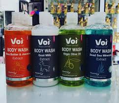VOI Natural Body Wash Set – Enriched with Lavender Extract, Virgin Oil, Shea Butter & Jasmine, Rose , Goat Milk & Dead Sea Minerals | Moisturizing & Refreshing Shower Gel for Soft, Glowing Skin