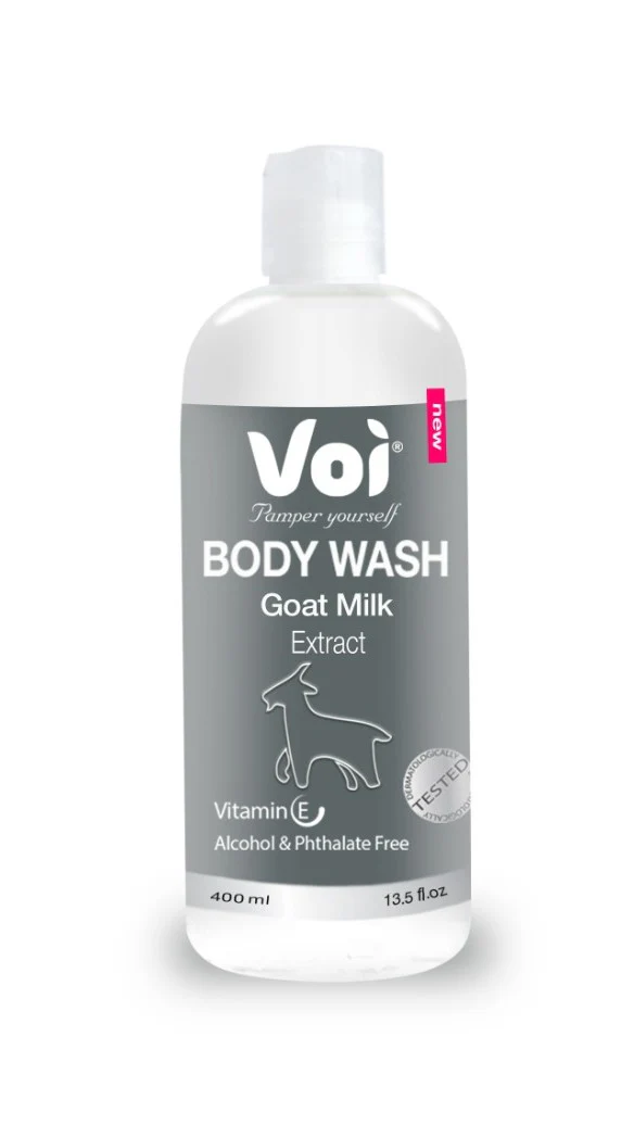 VOI Natural Body Wash Set – Enriched with Lavender Extract, Virgin Oil, Shea Butter & Jasmine, Rose , Goat Milk & Dead Sea Minerals | Moisturizing & Refreshing Shower Gel for Soft, Glowing Skin