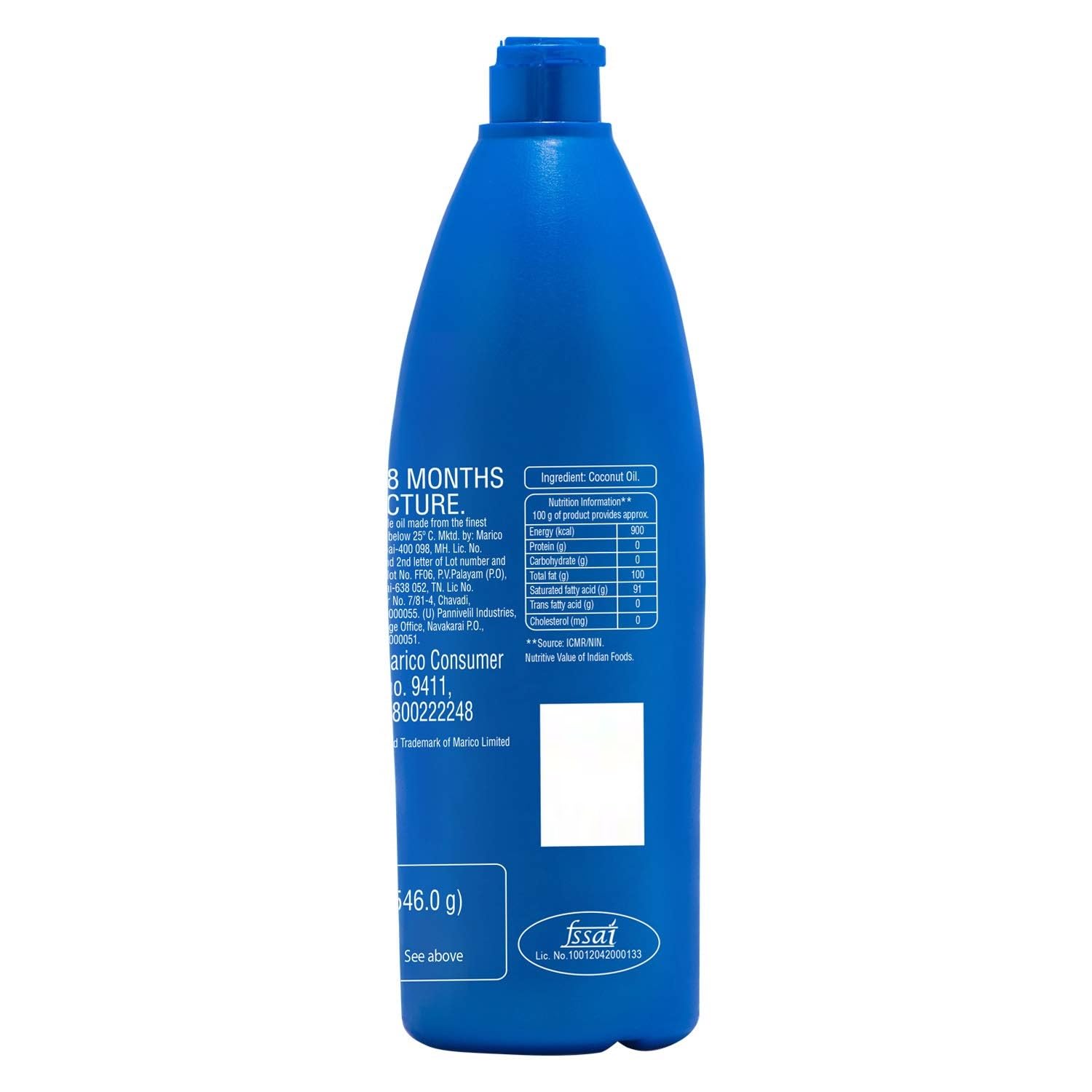 Parachute 100% Pure & Natural Coconut Oil 450ml - Cold-Pressed | Hair & Skin Moisturizer | Original Quality