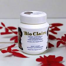 Bio Claire Lightening Body Cream Without Hydroquinone 130ml | Natural Brightening & Moisturizing Cream for Smooth, Even-Toned Skin