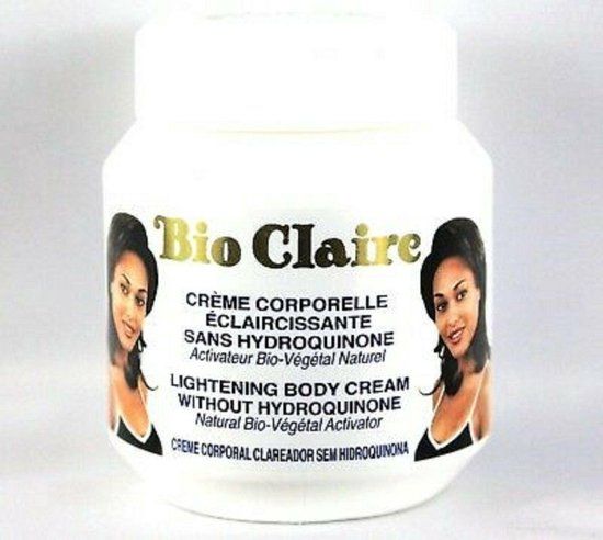 Bio Claire Lightening Body Cream Without Hydroquinone 130ml | Natural Brightening & Moisturizing Cream for Smooth, Even-Toned Skin
