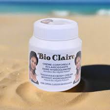 Bio Claire Lightening Body Cream Without Hydroquinone 130ml | Natural Brightening & Moisturizing Cream for Smooth, Even-Toned Skin