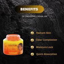 Carotone Collagen Brightening Face & Body Cream | Light & Natural Formula for Radiant, Even-Toned, and Glowing Skin