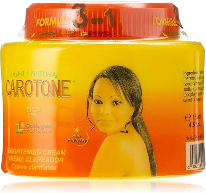 Carotone Collagen Brightening Face & Body Cream | Light & Natural Formula for Radiant, Even-Toned, and Glowing Skin