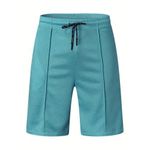 COOFENRISY Mens Short Sets 2 Piece Outfits Polo Shirt