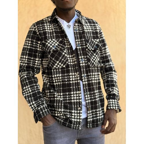 Unisex corduroy flannel shirts